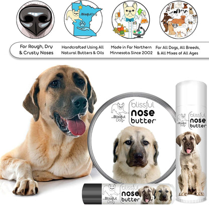 The Blissful Dog Anatolian Shepherd Nose Butter, 2OZ
