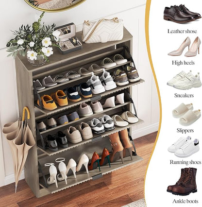 Shoe Cabinet Storage for Entryway