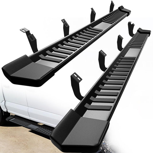 YITAMOTOR 6 Inches Running Boards Compatible with 2024-2025 Toyota Tacoma Double Cab Side Steps Stainless Steel Nerf Bars
