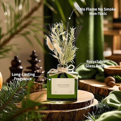 Reed Diffuser, 6.09 oz Ebony Rose Scent Diffuser