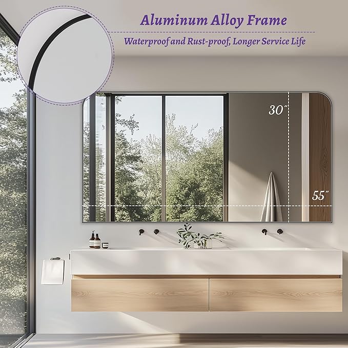 Bathroom Mirror, Wall Mirrors, Bathroom Vanity Mirror