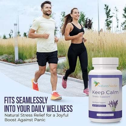 Nature's Nectar Anxiety and Stress Relief Supplements – Keep Calm Capsules
