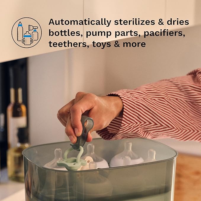Baby Brezza Bottle Sterilizer and Dryer Advanced – 33% Faster