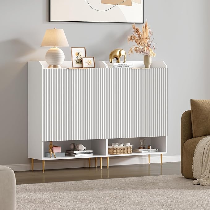 SICOTAS Fluted Shoe Cabinet