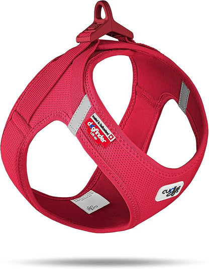 Vest Harness curli Clasp Air-Mesh Red XS