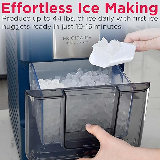 FRIGIDAIRE Gallery EFIC255 Countertop Crunchy Chewable Nugget Ice Maker