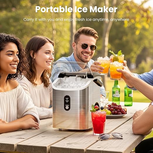 Antarctic Star Nugget Ice Makers Countertop