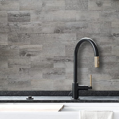 AULIGET 100 Piece Peel and Stick Backsplash PVC Tile, 3 Inch x 6 Inch Dover