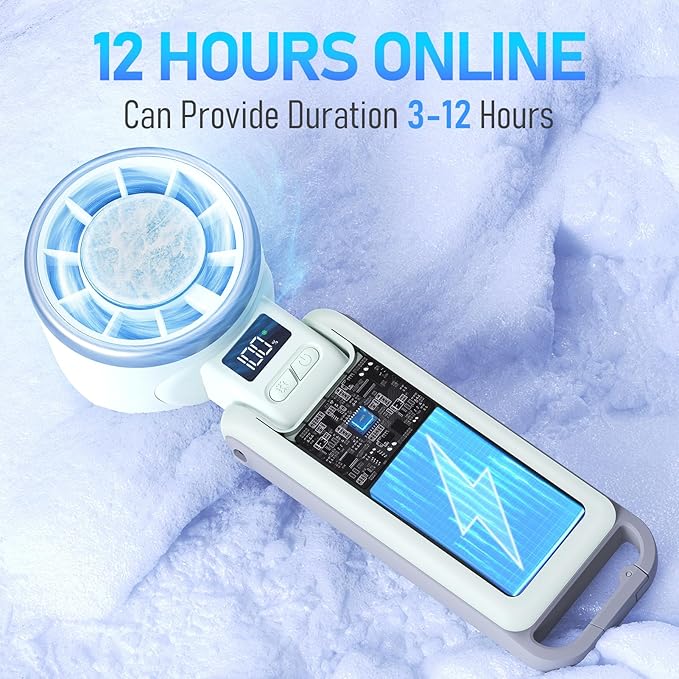 PlayHot Upgraded Portable Handheld Fan