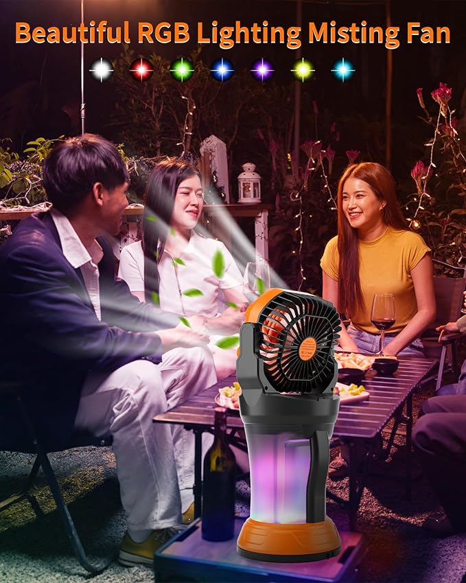 WESTTREE Portable Misting Fan