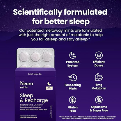 Neuro Sleep & Recharge Meltaway Mints