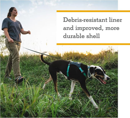 Ruffwear, Hi & Light, Everyday Lightweight Dog Harness, Trail Running, Walking, Hiking, All-Day Wear, Basalt Gray, X-Small