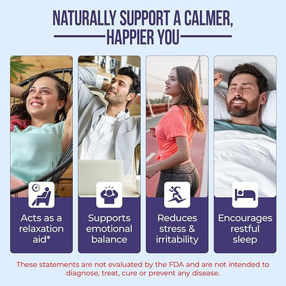 Nature's Nectar Anxiety and Stress Relief Supplements – Keep Calm Capsules