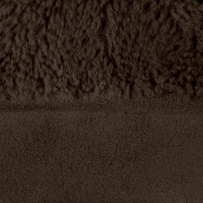 Furhaven Orthopedic Dog Bed for Large Dogs w/ Removable Bolsters & Washable Cover, For Dogs Up to 125 lbs - Plush & Suede Sofa - Espresso, Jumbo Plus/XXL