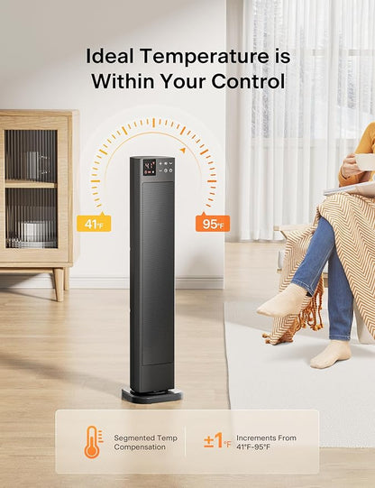 PELONIS 30” Ceramic Tower Space Heater