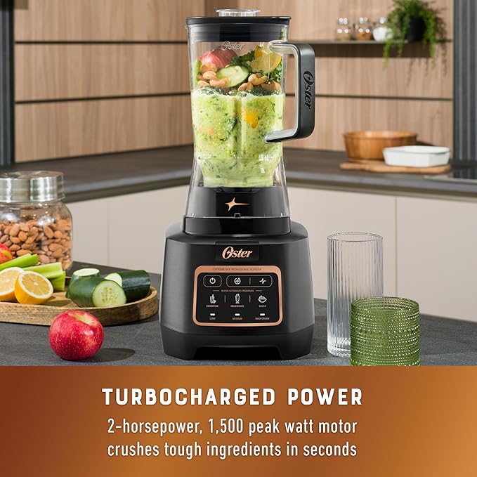 Oster Extreme Mix Blender, 1500-Watt High-Speed Countertop Blender