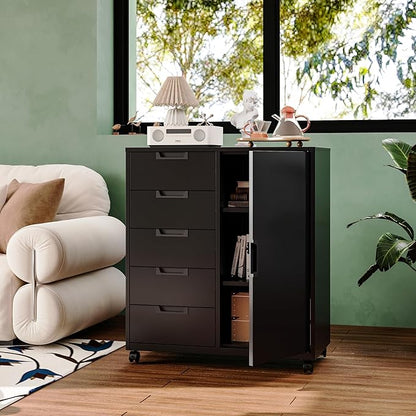 MIIIKO 5 Drawer Storage Cabinet