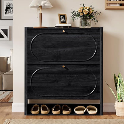 Shoe Storage Cabinet Entryway, Narrow Shoe Cabinet