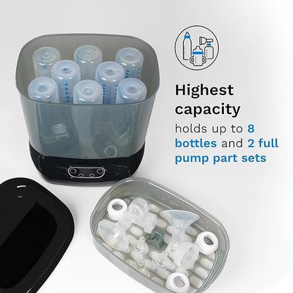 Baby Brezza Bottle Sterilizer and Dryer Advanced – 33% Faster