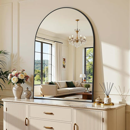 Arched Mirror 24"x36", Bathroom Mirror, Wall Mounted Vanity Mirror