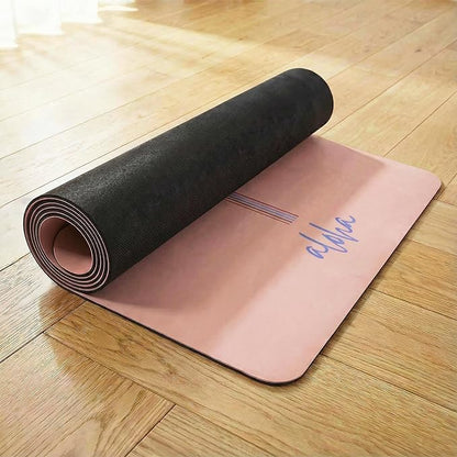 Aloha Bliss Premium Yoga Mat – 72” x 27 - Thick, Non-Slip & Durable | Sweat-Resistant, Lightweight & Portable | Perfect for Yoga, Pilates, Home Workouts, Gym & Studio Practice - Eco-Friendly