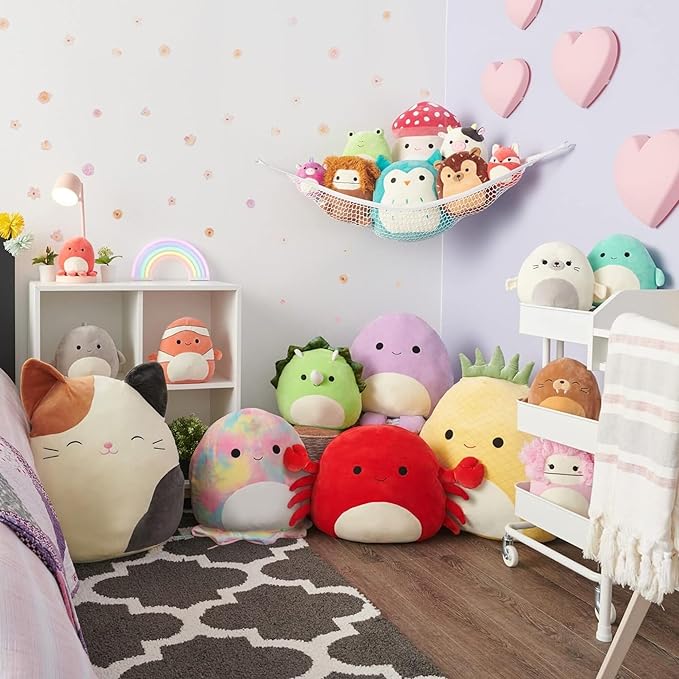 Squishmallows Original 8in Linares The Purple Snake – Official Jazwares Plush (Little)
