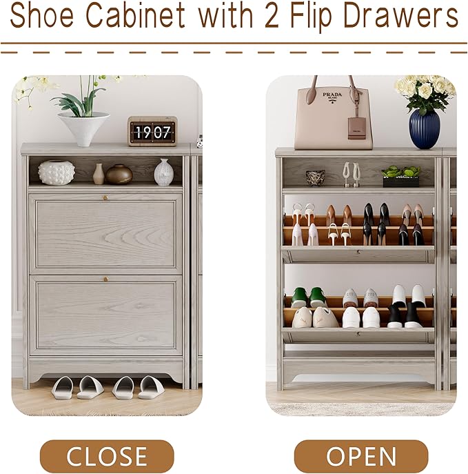 Chogori Wood Shoe Storage Cabinet
