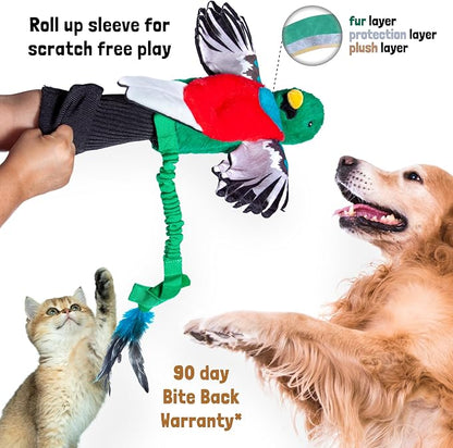 Milunova Pupr Pals Dog Wrestling Toy Puppet with Tough Padding for Safe Interactive Play, Protection to Stop Puppy Kitten Biting Hands; for Boredom-Busting Training and Exercise