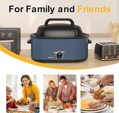 Sunvivi 26lb 22-Quart Roaster Oven, Electric Roaster Oven