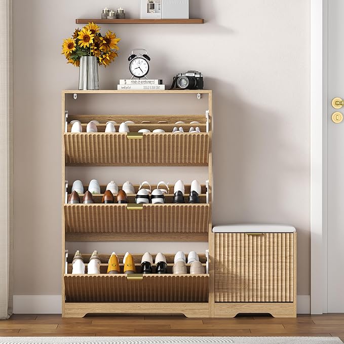 Shoe Cabinet Storage for Entryway