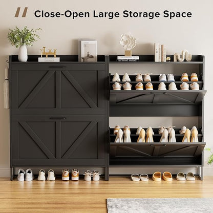 EOYUTLLY Shoe Cabinet for Entryway