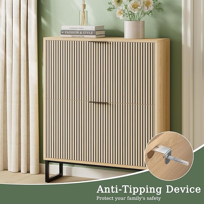 Shoe Cabinet Storage Entryway Slim, Shoe Organizer Cabinet