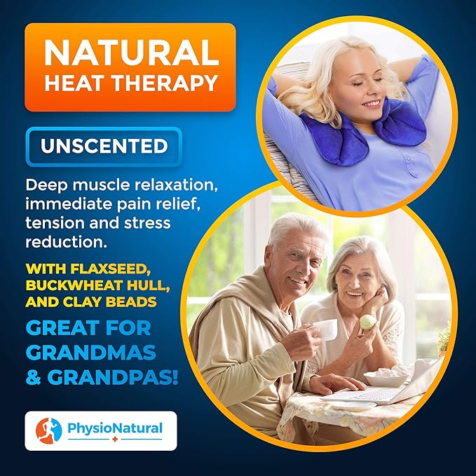 PhysioNatural Microwavable Heating Pad –