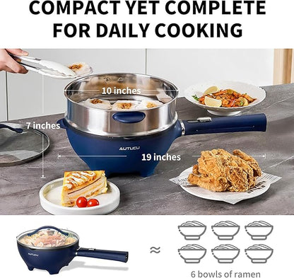 3-Quart Electric Hot Pot & wok Nonstick