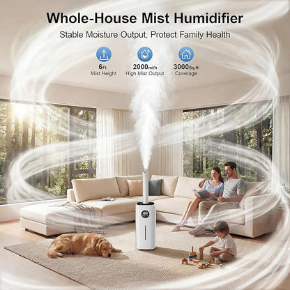 21L/5.5Gal Humidifiers for Bedroom, Humidifier Large Room