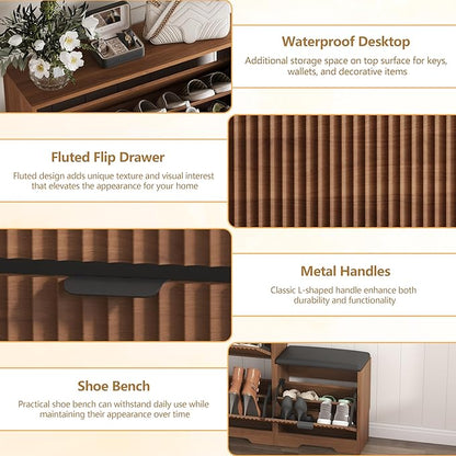 Shoe Cabinet Storage for Entryway