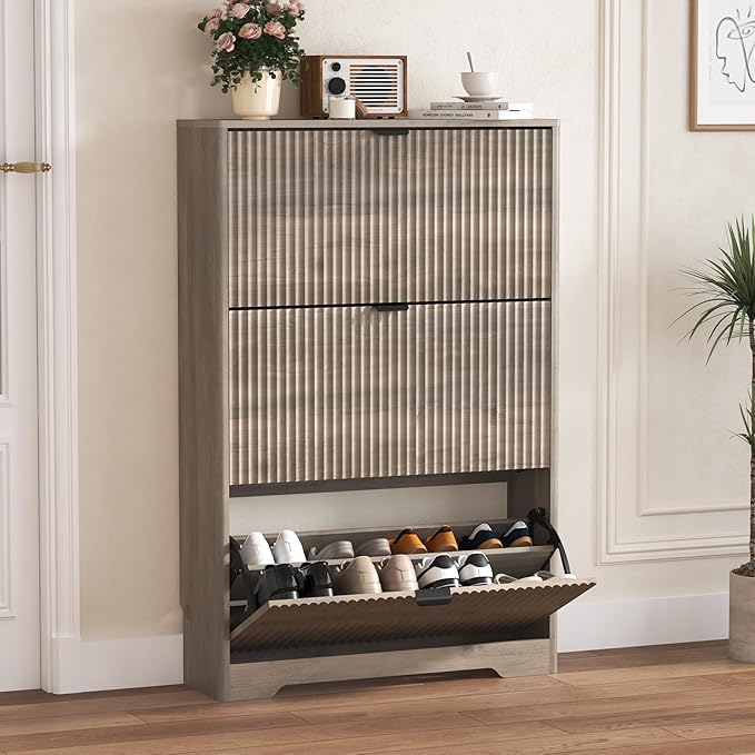 Shoe Cabinet Storage for Entryway