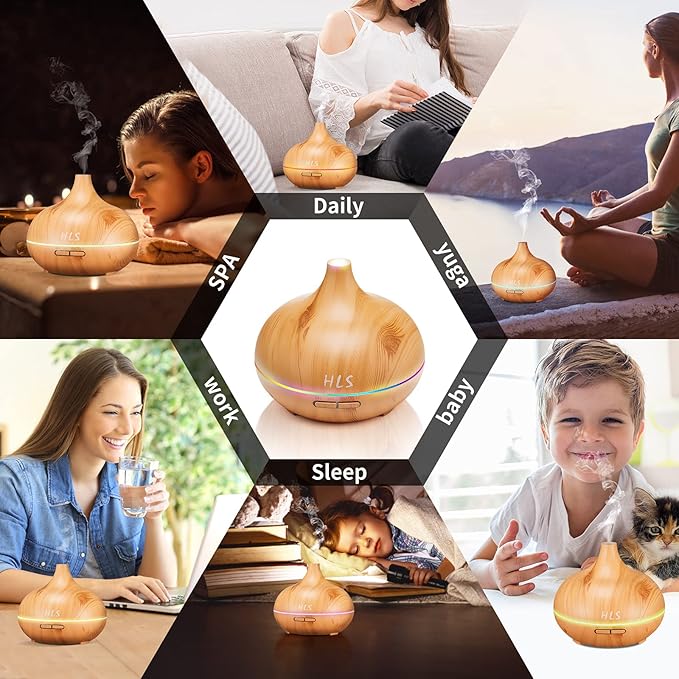 HLS Aroma Diffusers for Essential Oils Large Room