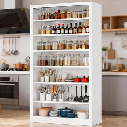6-Tier Adjustable Steel Garage Storage Shelf
