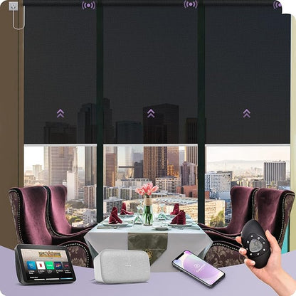 Graywind Motorized Solar Shades Compatible