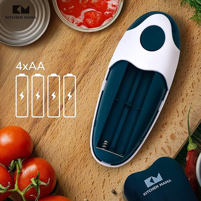 Kitchen Mama Auto 2.0 Electric Can Opener: Blade Opens Almost Any Can Pop or