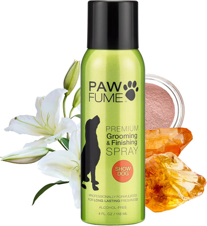 PAWFUME Dog Perfume Spray Long Lasting Scent for Grooming, Show Dog, 1-Pack – Keep Your Pup Fresh All Day – Hypoallergenic, Alcohol-Free, Detangling & Moisturizing – Salon-Quality Dog Cologne Spray