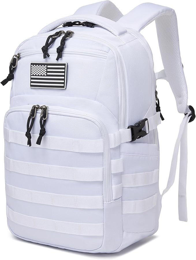 Wotony Military tactical backpack, backpack for men black small tactical assault bag