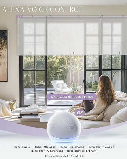 Graywind Smart Coupled Roller Shades Compatible