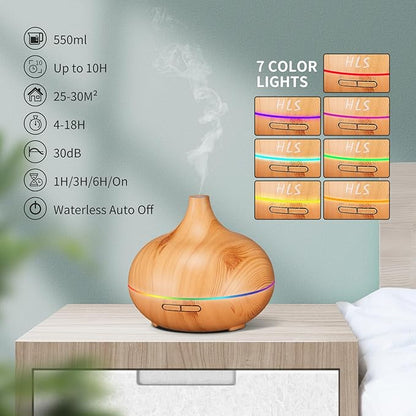 HLS Aroma Diffusers for Essential Oils Large Room