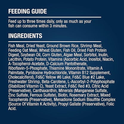 Tetra Goldfish Flakes, Nutritionally Balanced Diet For Aquarium Fish, Vitamin C Enriched Flakes, 4.52 lbs oz