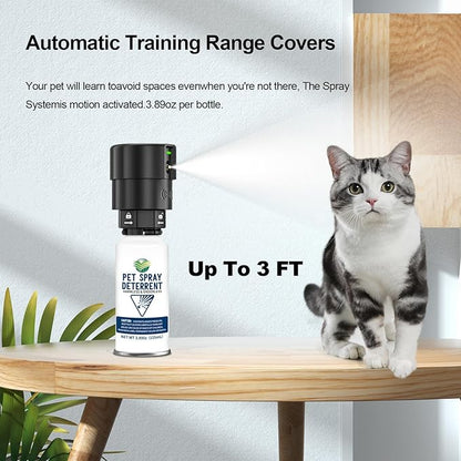 Cat Spray Deterrent System Automatic Cat Deterrent Spray, Motion Activated