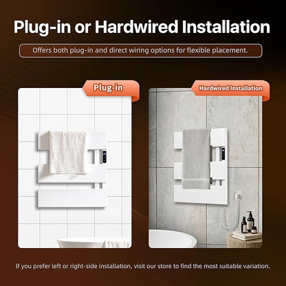 Electric Heated Towel Warmer Rack