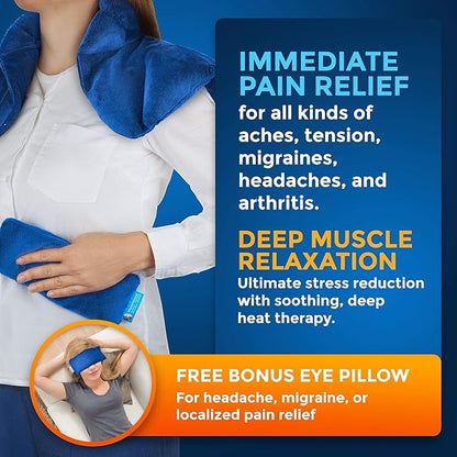 PhysioNatural Microwavable Heating Pad –