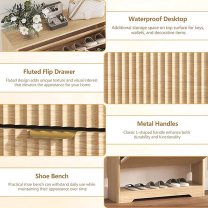 Shoe Cabinet Storage for Entryway